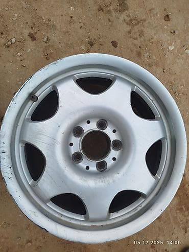 Литые Диски R 16 AMG, Пара, отверстий - 5, Б/у