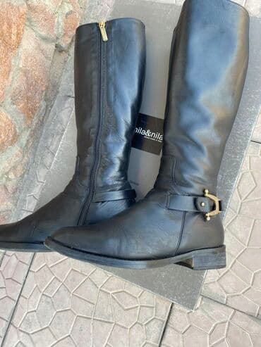 Продаются кожаные сапоги еврозима (Италия) в отличном состоянии!