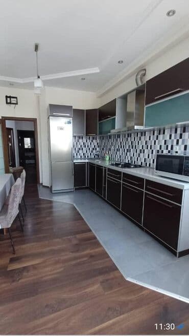 двухкомнатный квартира: 2 комнаты, С мебелью полностью — 1