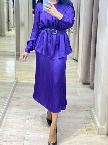 прокат мужских костюмов [возьми на прокат] бишкек фото: Продаю костюм из блузки и юбки — 1