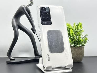 Redmi, Redmi 10 5G, Б/у, 128 ГБ, цвет - Белый, 2 SIM