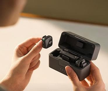 блютуз наушники: DJI Mic Mini (набор 2 передатчика + 1 приемник, версия с Type‑C и — 1