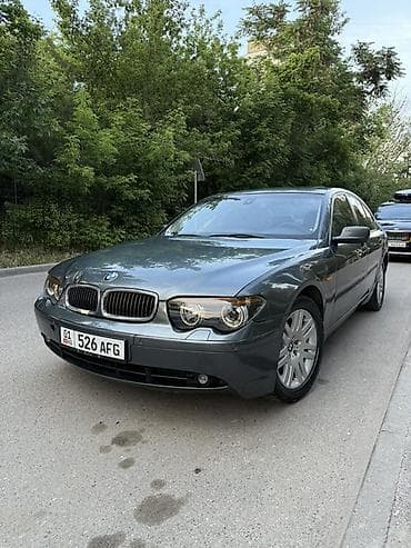 BMW 7 series: 2002 г., 3.6 л, Автомат, Бензин, Седан