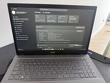 Ноутбуки Acer: Срочно!!! Ноутбук acer aspire 5, в тонком сером корпусе — 4