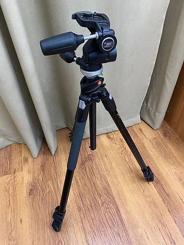 Штатив Manfrotto 190XPROl + голова Manfrotto 804RC2 БУ в идеальном