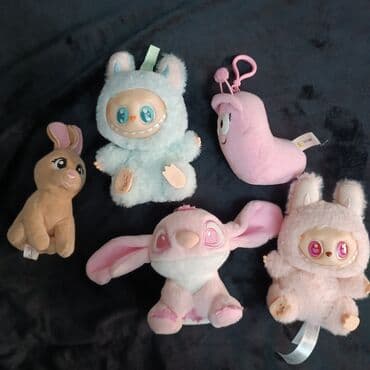 купить игрушки из игры в кальмара: Набор мягких игрушек включает в себя семь различных фигурок, каждая со — 15