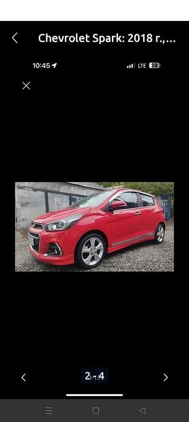 Продажа авто: Chevrolet Spark: 2017 г., 1 л, Вариатор, Бензин, Хэтчбэк — 9