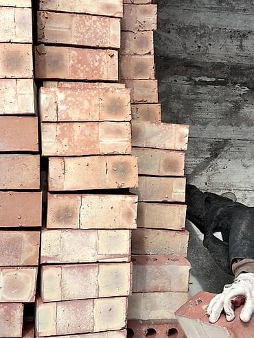 double a: Жженый кирпич, Полублок, 250×120×90 — 4