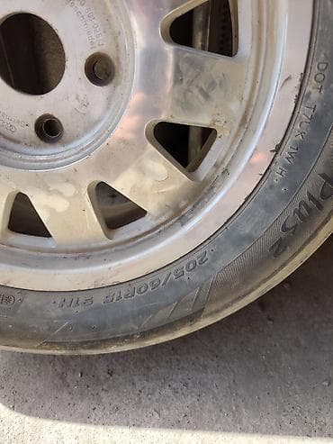 диски авто: Колеса в сборе 205 / 60 / R 16, Лето, Б/у, 1 шт, Легковые, Литые, отверстий - 5 — 3