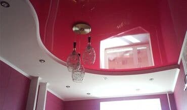 шпатель для натяжных потолков: Керме шыптар Жылтырак, Жылтырабаган, 3D потолоктор Кепилдиги, Акысыз консультация, Акысыз ченөө — 12