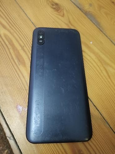 xiaomi mi: Redmi, Redmi 9A, Б/у, 32 ГБ, цвет - Черный, 2 SIM — 2