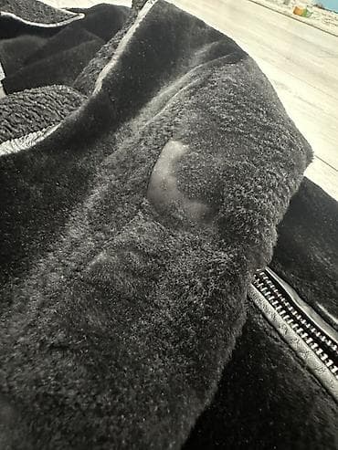 Женская одежда: Мужская дублёнка V.CASH Premium Collection. - Цвет: чёрный, матовый — 2
