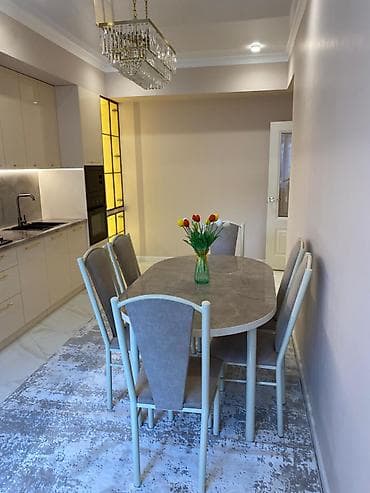 flat kant: 1 комната, 47 м², Элитка, 2 этаж — 3