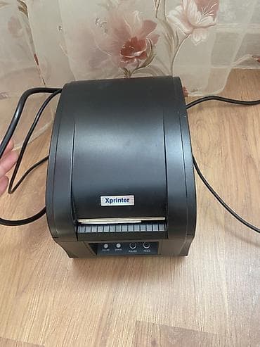 Термопринтеры и термопрессы: Термопринтер этикеток Xprinter - Тип печати: термопечать (не требует — 1