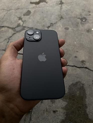 IPhone 15, Б/у, 256 ГБ, Черный, 77 %