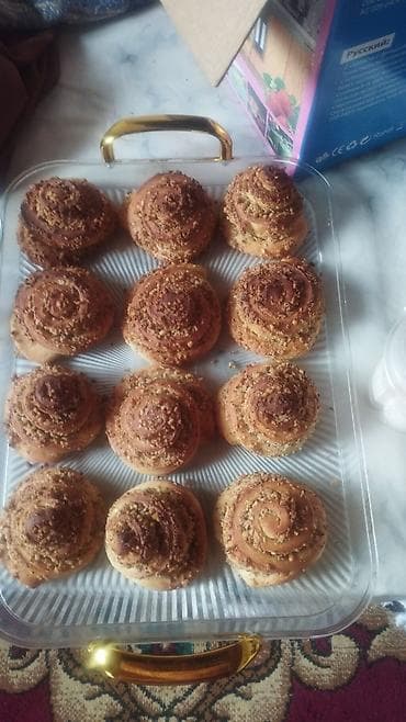 кейк попсы: Домашняя выпечка на заказ - Сочни/пирожки с сахарной пудрой: нежное — 5