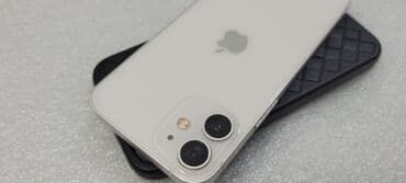 айфон 12 мини бу 128: IPhone 12 mini, Колдонулган, 128 ГБ, Ак, Каптама, 76 % — 1