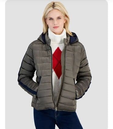 где купить военную форму: Пуховик, Короткая модель, Стеганый, С капюшоном, Приталенная модель, XL — 2