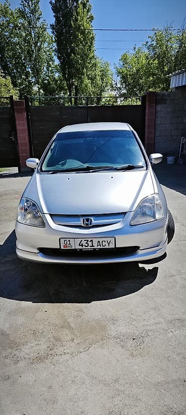 honda gaz: Honda Civic: 2002 г., Бензин, Хэтчбэк — 4