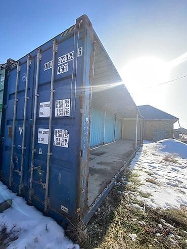 Контейнеры: Мост Продаю 40 тон морской, без боковых листов пол крыша двери — 5