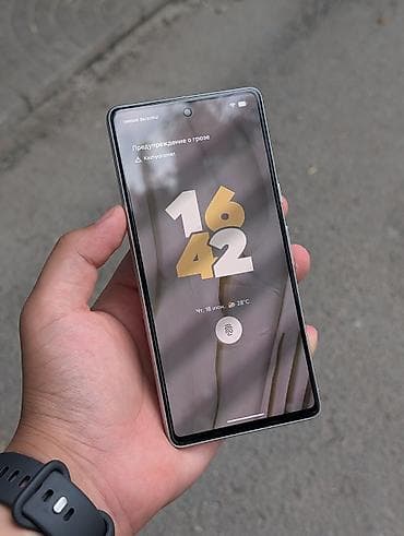 google: Google Pixel 7, Б/у, 128 ГБ, цвет - Белый, 1 SIM, eSIM — 3
