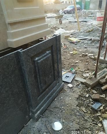 лестница аренда: Установка сары таш гранит мырамор ступенка болясина гарантия 💯 — 7