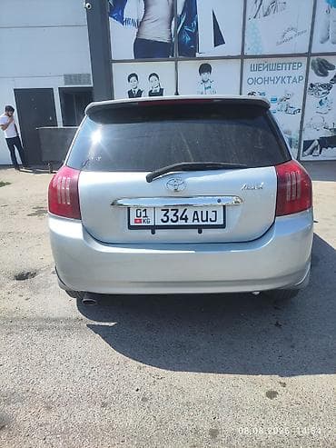 Toyota: Toyota Allex: 2003 г., 1.8 л, Автомат, Бензин, Хетчбек — 2