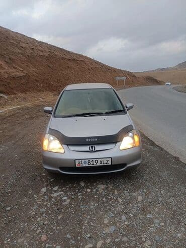 багажник сивик: Honda Civic: 2002 г., Бензиновая, Хэтчбэк — 1