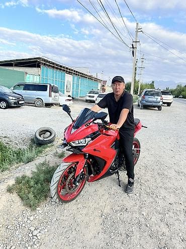 кытай мото: Спортбайк Yamaha, 400 куб. см, Бензин, Чоңдор үчүн, Колдонулган — 4