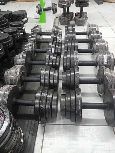 Гантели, гантельдер, гантел, блин, блины ЗА 1 КГ 155 СОМ 1х1 кг 2х2