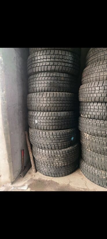 Шины 205 / 55 / R 16, Зима, Б/у, Комплект, Легковые, Япония