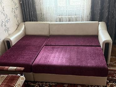 Угловой диван, C подушками, Двухместный — 3
