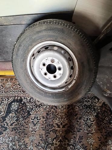 john dere: Колеса в сборе 225 / 70 / R 15, Лето, Б/у, 1 шт, Легковые, Железные, отверстий - 5 — 5