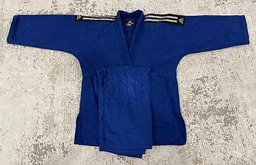 c a: Кимоно для дзюдо (синие), комплект куртка + штаны. Размер 150см-600с — 2