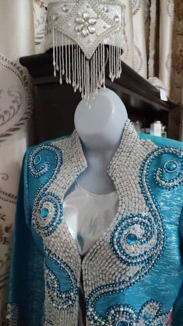 прокат национальных костюмов ош: Двойка для невест национальный . Размер 46-48 .Производство ташкент — 1