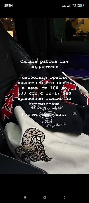 Работа: Онлайн-подработка для подростков - Формат: удаленно, из дома - — 2