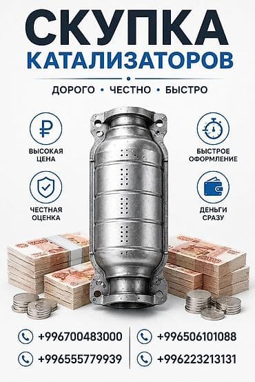 Скупка автомобильных катализаторов - Высокая цена за катализатор -