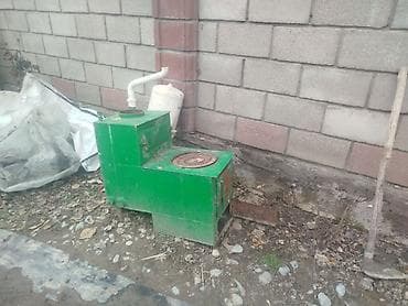 домашний фонтан: Печь-«буржуйка» металлическая с варочной конфоркой Месте рашетельный — 2