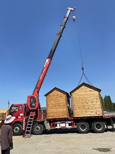 Манипулятор кызматтары: Жаанын 19 м, 16000 т., Борттун 25000 кг — 1