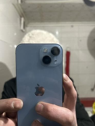 galaxy s20fe: IPhone 13, Б/у, 128 ГБ, Голубой, Зарядное устройство, 85 % — 1