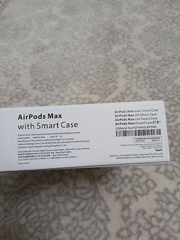 Динамики и колонки: Apple AirPods Max with Smart Case (модель A2096), цвет Space Gray — 2