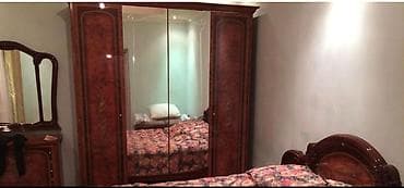 casa bella: Спальный гарнитур, Б/у, Двуспальная кровать, Россия, Дерево, Самовывоз, цвет - Коричневый — 1