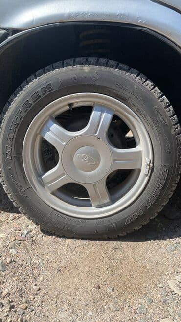 шины на рекс: Дөңгөлөктөр монтажда 175 / 65 / R 14, Кыш, Комплект, Жеңил унаалар, Куйма — 3