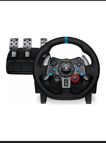 pixel 10: Игровой руль Logitech G29 Driving Force с педальным блоком (3 педали) — 1