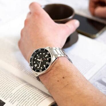 часы apache: Модель : MDV-107 Безель вращается, боковой винт установки времени на — 5