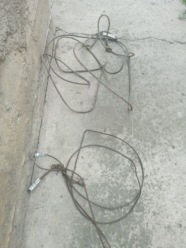 Тросовые петли/стяжки из стального каната - Материал: стальной канат