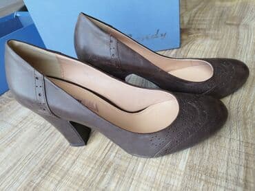 фирменная обувь из италии: Туфли кожаные 100% Турция RENDY цвет кофе Состояние 10/10 (один выход) — 2