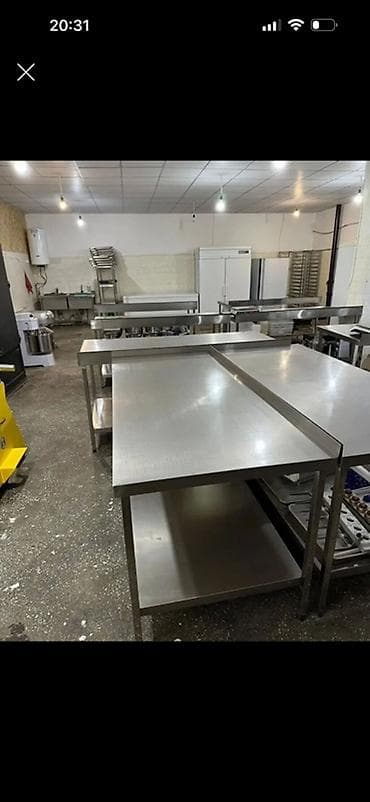 foldable table: Стол, Для пищевой промышленности, Б/у — 1