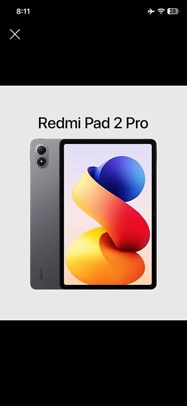 redmi 8lite: Redmi Pad 2 Pro — современный планшет для учебы, работы и развлечений — 1