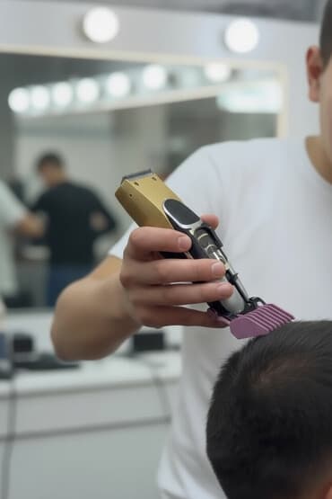 работа на маникюр: Парикмахер Мужские стрижки. Процент. Ошский рынок / базар — 2